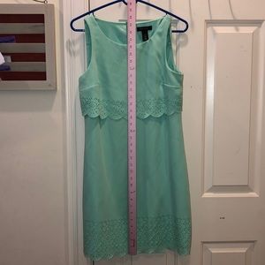 Mint green White House Black Market dress